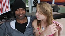 Some big black dick for the petite white girl