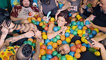Ball pit babe gets teased on cam